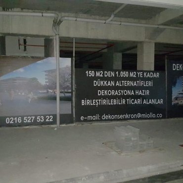 DIŞ CEPHE VİNİL (BRANDA ) GERME REKLAM 