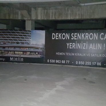 DIŞ CEPHE VİNİL (BRANDA ) GERME REKLAM 