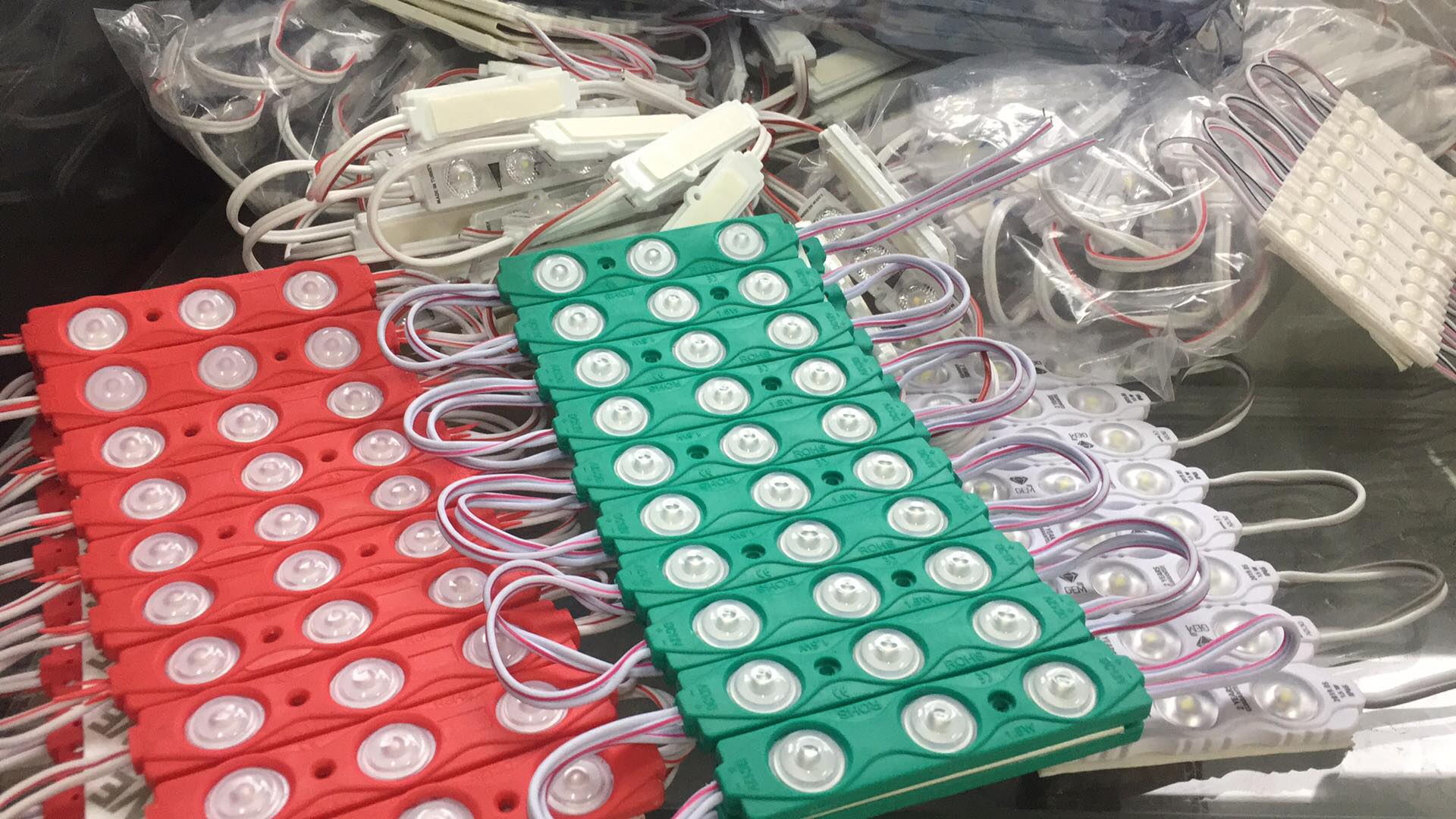 3'LÜ MODÜL MERCEKLİ LED