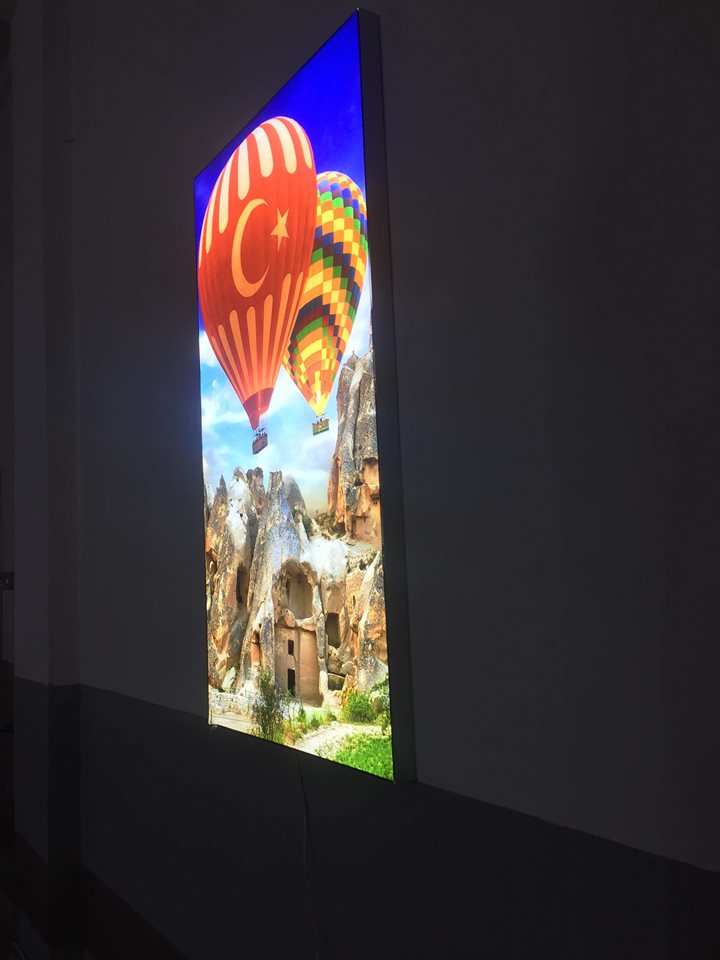 IŞIKLI LİGHT BOX - AYAKLI LİGHT BOX 