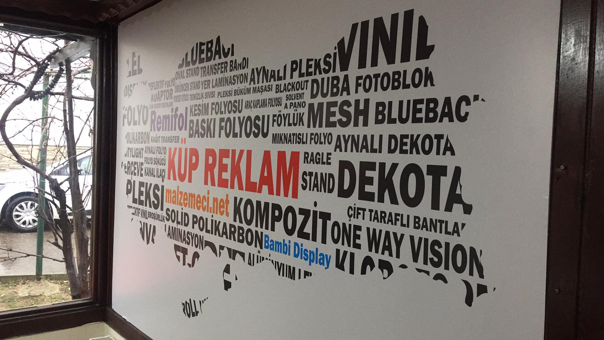 REKLAM HİZMETLERİ ( TABELA )